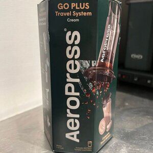 New AeroPress Coffee Maker Go Plus